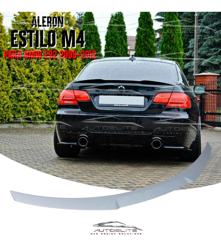 Aleron Spoiler Bmw Trasero Serie 3 E92 Tipo M4 2006 - 2012 Foto 2