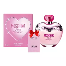 Pink Bouquet Moschino 100ml Dama Original + Regalo