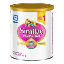 3 Latas De Fórmula En Polvo Similac Total Comfort 1 De 360g 