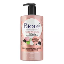 Limpiador Uso Diario Biore Quarzo Rosa 200ml