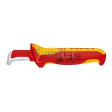 Cutter Desvainador Curvo 180mm 1000v 9855 Knipex | Symnet