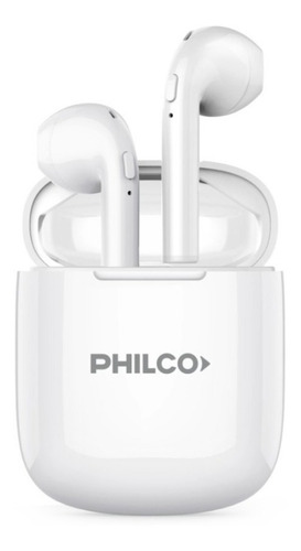 Auriculares In-ear Inalámbricos Philco Ap9tws Blanco