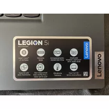 Laptop Lenovo Legion 5i Intel I7 Rtx2060 16gb 512gb Ssd