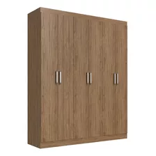 Guarda-roupa Solteiro 6 Portas 2 Gavetas Wood Rp3624 -