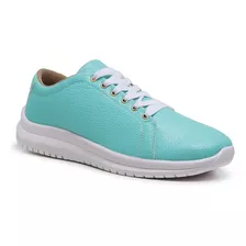 Tênis Feminino Confortável Leve Casual-verde