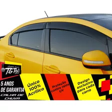 Calha Chuva Defletor Automotivo Acrilico Universal Tgpoli