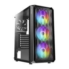 Gabinete Gaming Antec Nx292 C/4 Ventiladores - Black