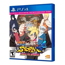 Naruto Shippuden: Ultimate Ninja Storm 4 Road To Boruto Naruto Shippuden: Ultimate Ninja Storm Standard Edition Bandai Namco Ps4 Físico