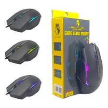 Mouse Gamer Com Fio Para Jogos Com Led Rgb Computador Pc