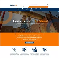 Script Site Institucional Em Php Tema Construção