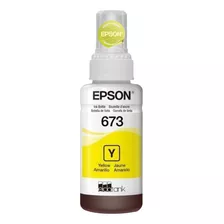 Refil Tinta T673 Epson Amarelo P/ L800 L805 L810 L850 L1800