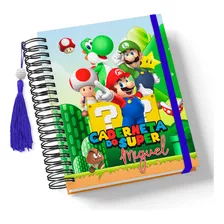 Caderneta De Vacinação Mario Bros Personalizada