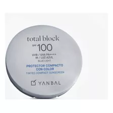 Total Block Spf 100 Protector Compacto Yanbal Beige Claro
