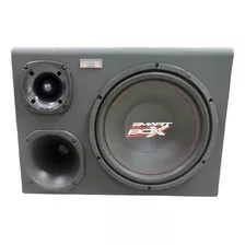 Caixa Trio Automotiva 12 Polegadas 300watts Boog Amplificada