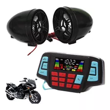 Sistema De Sonido Usb Bluetooth Impermeable Para Motocicleta