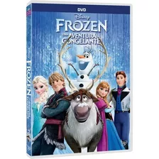 Dvd Frozen Uma Aventura Congelante - Disney Desenho Lacrado