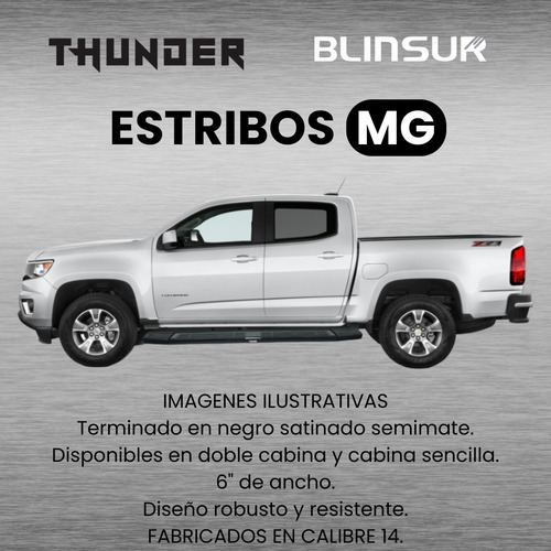 Foto 2 de Estribos Mg Compatibles Con Chevrolet Silverado 2007 - 2018 Estribos Mg Compatibles Con Chevrolet Silverado 2007 - 2018 Foto 2