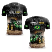 Camisa Camiseta Somos Agro O Brasil É Agro