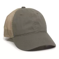 Gorra Tela Lavada, Verde, Talla Unica