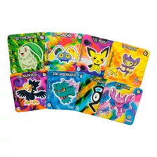Card Jo Kén Pokémon Elma Chips Original - 10 Unidades