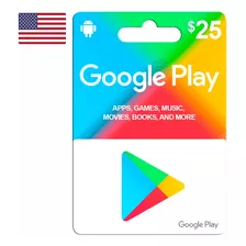 Tarjeta De Regalo Google Play De 20$