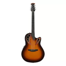 Guitarra Acústica Ovation Celebrity Elite Ce44 Para Diestros Sunburst Brillante