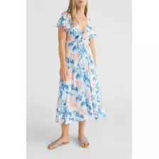 Vestido Knot Front Mujer Blanco-m Oneill