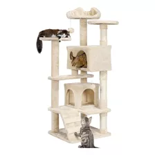 54in Cat Tree Condo Furniture Scratch Post For Kittens ...