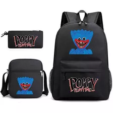 Morral 3 En 1 Huggy Wuggy Poppy Playtime Para Niños 