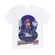 Camiseta Infantil Super Mario Bros Nf-e 