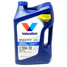 Aceite Motor Valvoline 10w30 Mezcla Sintetica Premium Protection 4.73 Litros