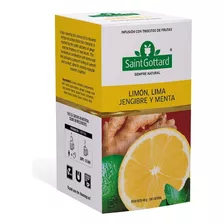 Infusión Saint Gottard Limón, Lima, Jengibr Y Menta X 20saq