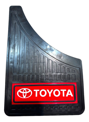 Jgo 4 Pzas  Lodera Tolva Salpicadera Logo Toyota 32*21 Ch  Foto 2