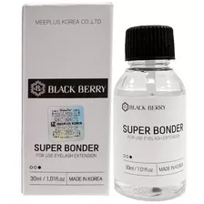 Super Bonder Sellador De Extensiones De Pestañas Black Berry