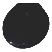 Assento Tampa Vaso Sanitário Universal Oval Preto