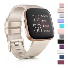 Malla Para Fitbit Versa Champagne Gold / - Large