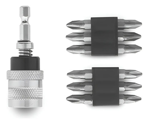 Adaptador Punta 1/4 Bremen Atornillador Durlock 7293 Dgm