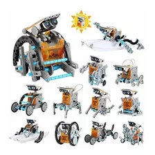 Lucky Doug Kit De Robot Solar 12 En 1, Kit De Robot De Cien