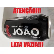 Lata Coca Cola Zero Vazia Quanto Mais João Melhor