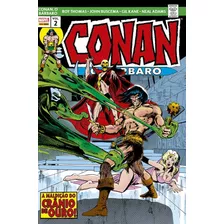 Conan O Bárbaro: A Era Marvel Vol. 02: Marvel Omnibus, De Thomas, Roy. Editora Panini, Capa Dura Em Português, 2021