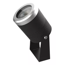 Lampara Dicroica Exterior Estaca Led Luz Fria Patio Jardin 