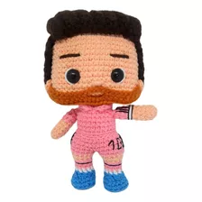 Amigurumi Messi Muñeco Tejido 