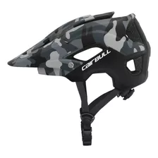 Casco De Ciclismo Cairbull Terrain Negro Camuflaje L