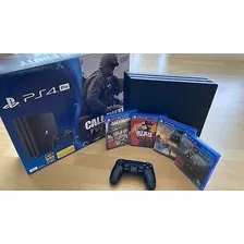 Sony Playstation 4 Pro 1tb Console Black