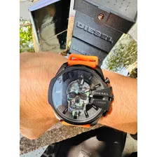 Reloj Diésel Sport Para Caballero Black And Orange