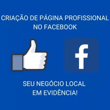 Criação Página Profissional Facebook + 01 Capa Personalizada