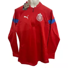 Sudadera 1/2 Cierre Puma Chivas Guadalajara Training 2023 