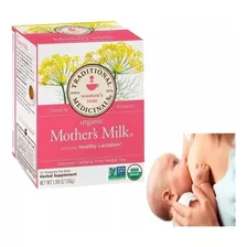 32 Sobres Te De Lactancia Mothers Milk Aumenta Leche Materna