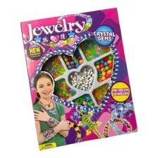  Kit Bijuteria Miçanga Para Pulseira Brinquedo Menina 189pcs