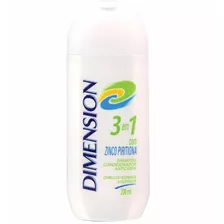 Kit 3 Shampoo Dimension Anticaspa 200ml Normais Oleosos